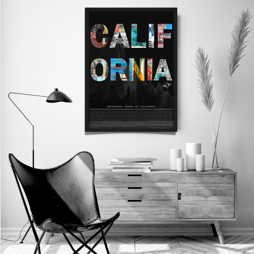 THE CALIFORNIA PRINT 18X24